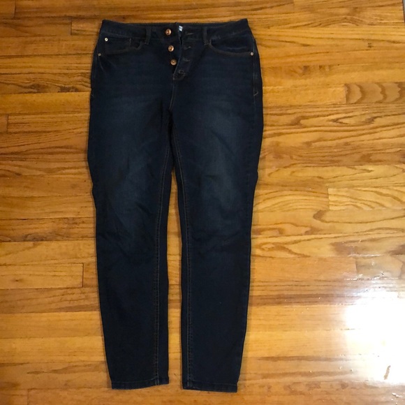 Kensie Denim - Kensie high waist skinny jeans, blue (size 8/29). Kensie Denim - Kensie high waist skinny jeans, blue (size 8/29).